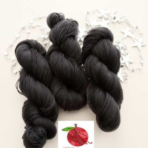 black yarn