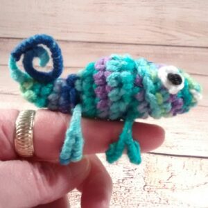 Chameleon Finger Pet Ocean-Blue