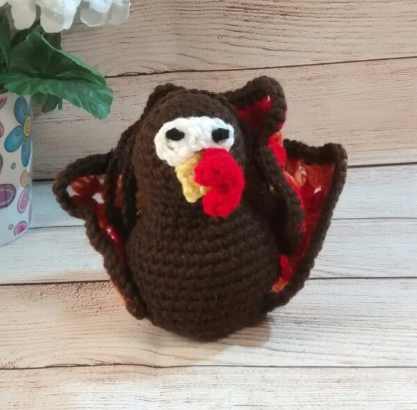 Crochet Mini Plush Turkey
