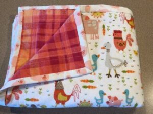 Baby Blankets (receiving blanket ) created by Scrapper’s Snips and Stitches, Stock That Sock! Sale