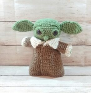 Yoda Crochet Baby Figure
