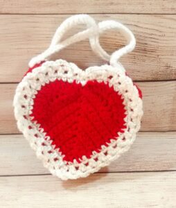 Red Heart Valentine Purse
