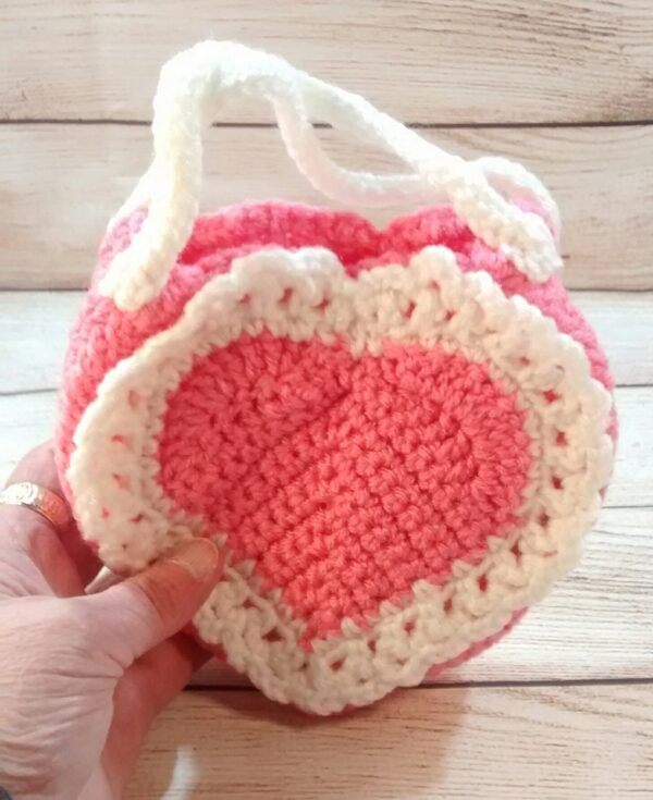 Pink Heart Valentine Purse