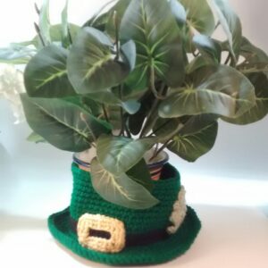 Kelly-Green Leprechaun Hat Decoration