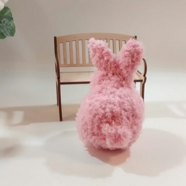 Custom Order Fluffy Pink-Bunny