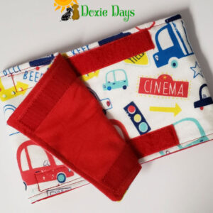 Cars and Trucks Belly Band – Male Dog Diaper for Marking or Incontinence