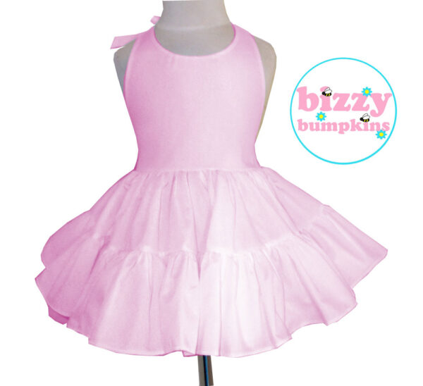 Pink Twirly Halter Dress