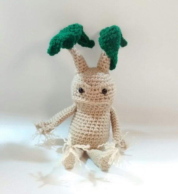 Crochet Mandrake Plush Doll