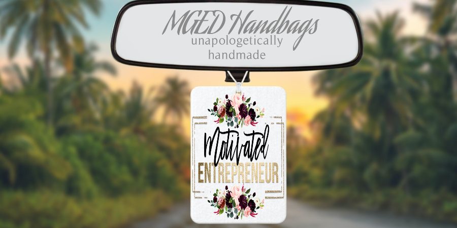 Mom Owned Business Themed Air Fresheners Pick Your Image, Pick Your Shape, Pick Your Scent, Handmade by MGED Handbags