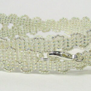 Crystal ab Beaded Wrap Bracelet: Noveenna
