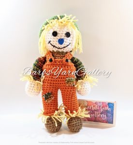 Fall Scarecrow Plush Decoration