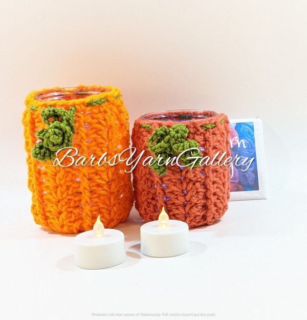 Pumpkin Jar Decoration Set