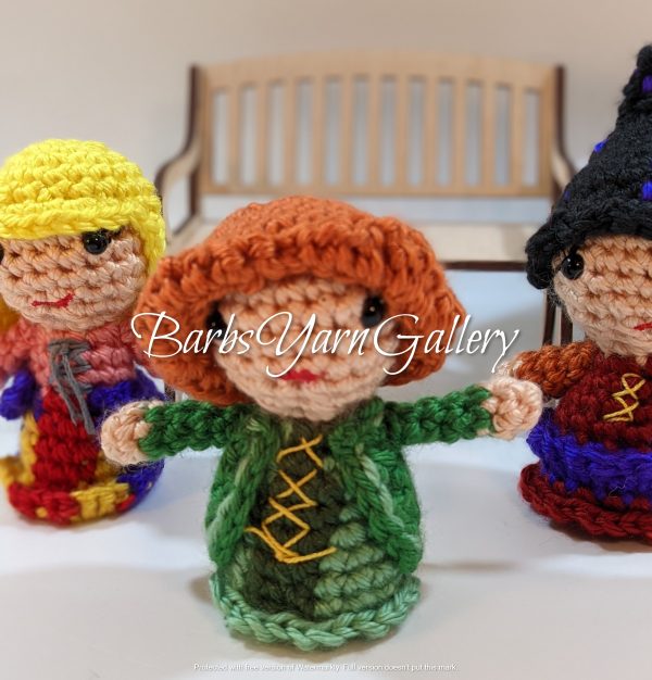 Three Witchy Sister Dolls