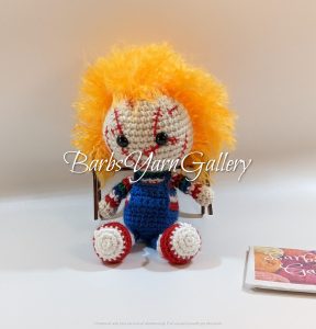 Crochet Chucky Horror Figure