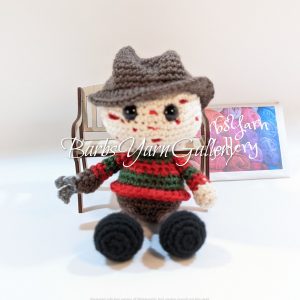 Crochet Freddy Horror Figure