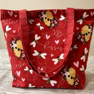 Tote ("Bee" My Valentine), created by Scrapper's Snips and Stitches