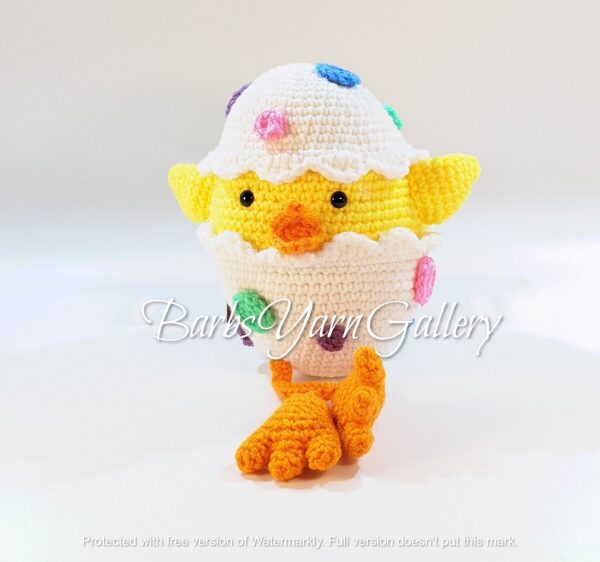 Crochet Plush Easter Egg