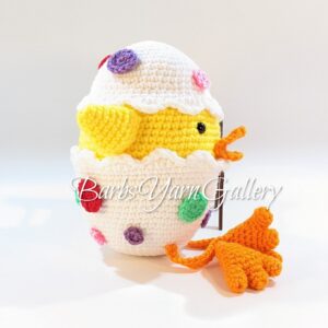 Crochet Plush Easter Egg