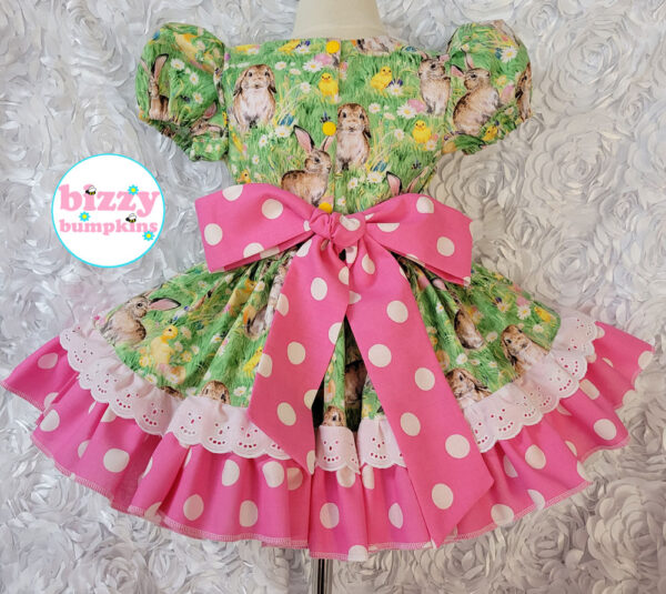 Easter Bunny Baby, Toddler, Girl's Spring Dress