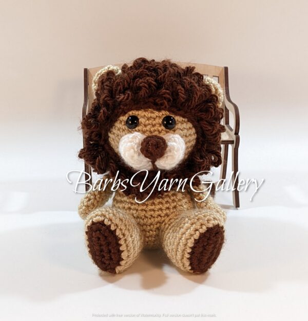 Crochet Little Larry Lion
