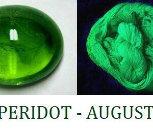august birthstone peridot bright green yarn