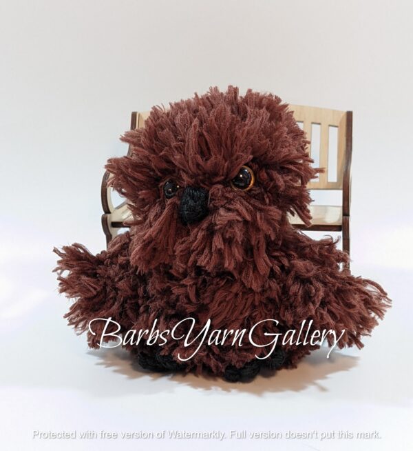 Oscar Owl Plush Crochet