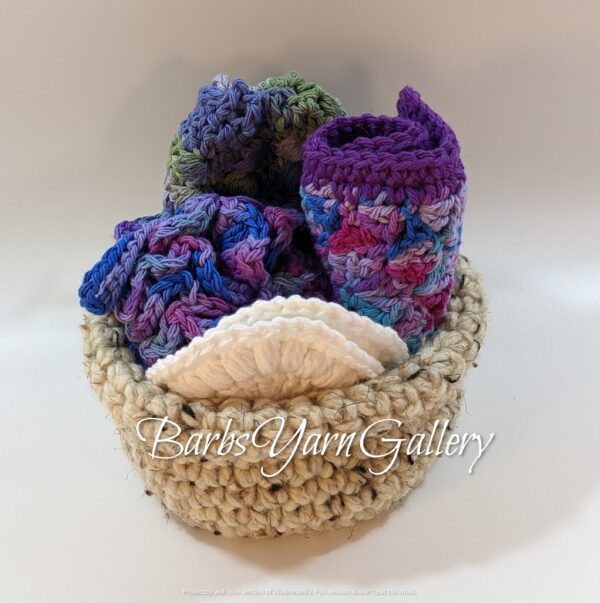 Spa Purple-Sea Basket Set