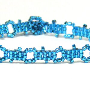 Capri Blue Beaded Bracelet by Noveenna