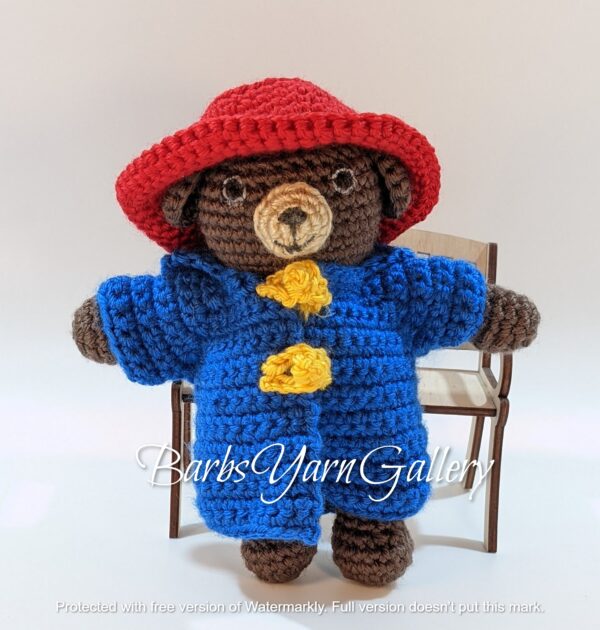 Mini Crochet Paddington Bear