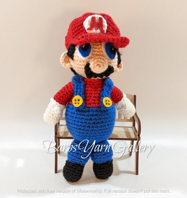 Mario Crochet Plush Character