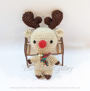 Mini Reindeer Christmas Decoration