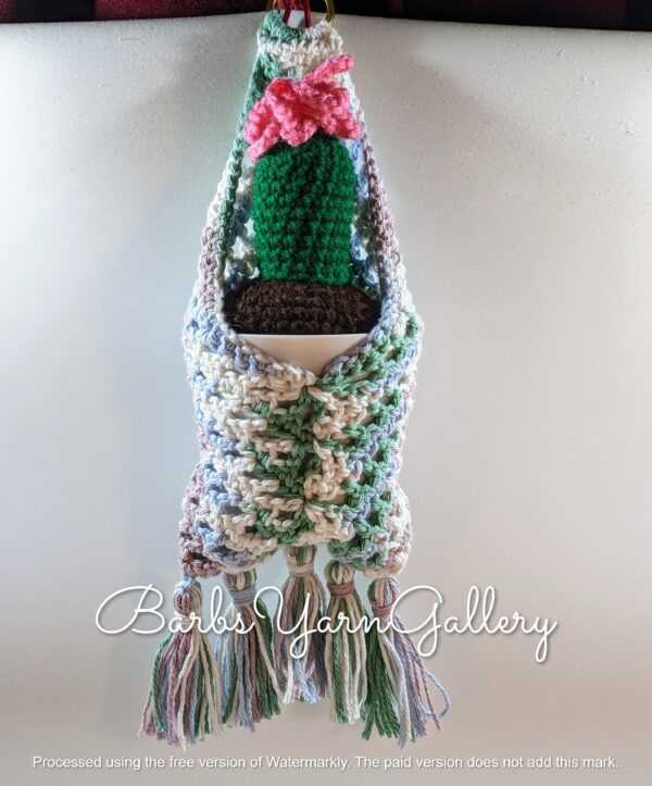 Crochet Small Plant Hanger