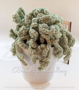 Succulent Crochet Potted Plant