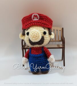 Mario Crochet Novelty Doll