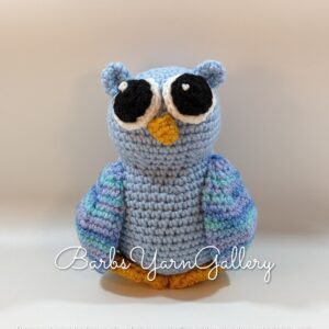 Plush Blue Owl Squishy