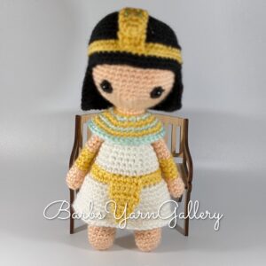 Cleopatra Crochet Novelty Doll