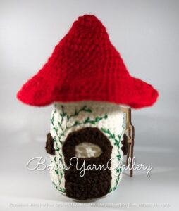 Fairy-Cottage Mason Jar Cover