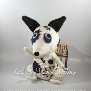 Sparky Franken Weener Crochet Dog